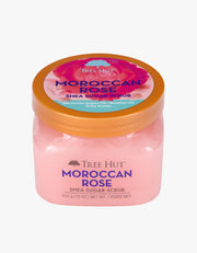 Tree Hut Exfoliante de azúcar y Moroccan Rose 510g