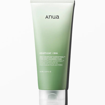 Anua Heartleaf Quercetinol Pore Deep Cleansing Foam- Limpiador facial 150ml