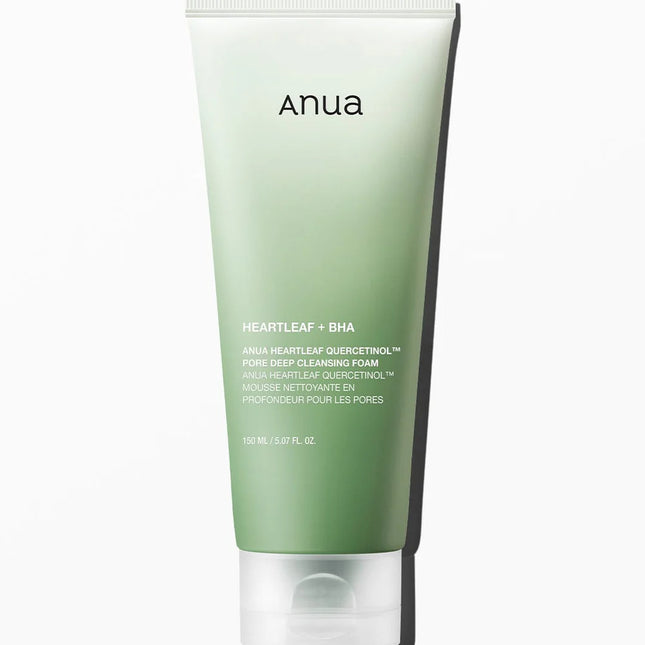 Anua Heartleaf Quercetinol Pore Deep Cleansing Foam- Limpiador facial 150ml