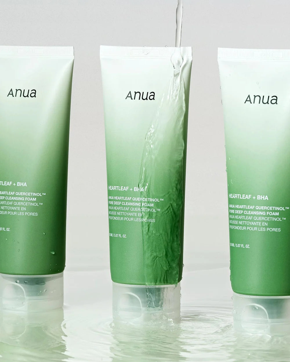 Anua Heartleaf Quercetinol Pore Deep Cleansing Foam- Limpiador facial 150ml