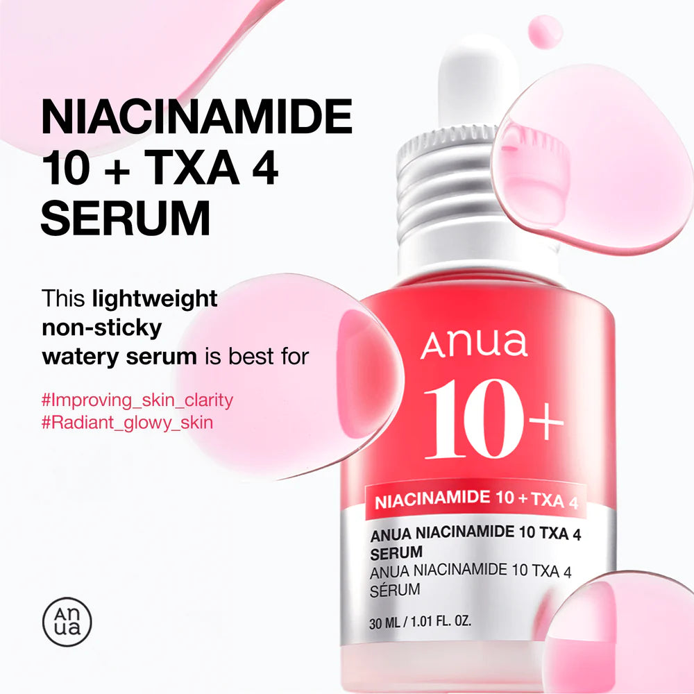 Dr.Althea 345 Relief Cream + ANUA Niacinamide 10% + TXA 4% Serum