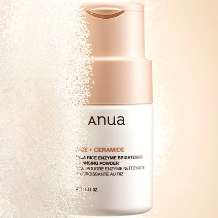 Anua Rice Enzyme Brightening Cleansing Powder Limpiador facial en polvo 40g