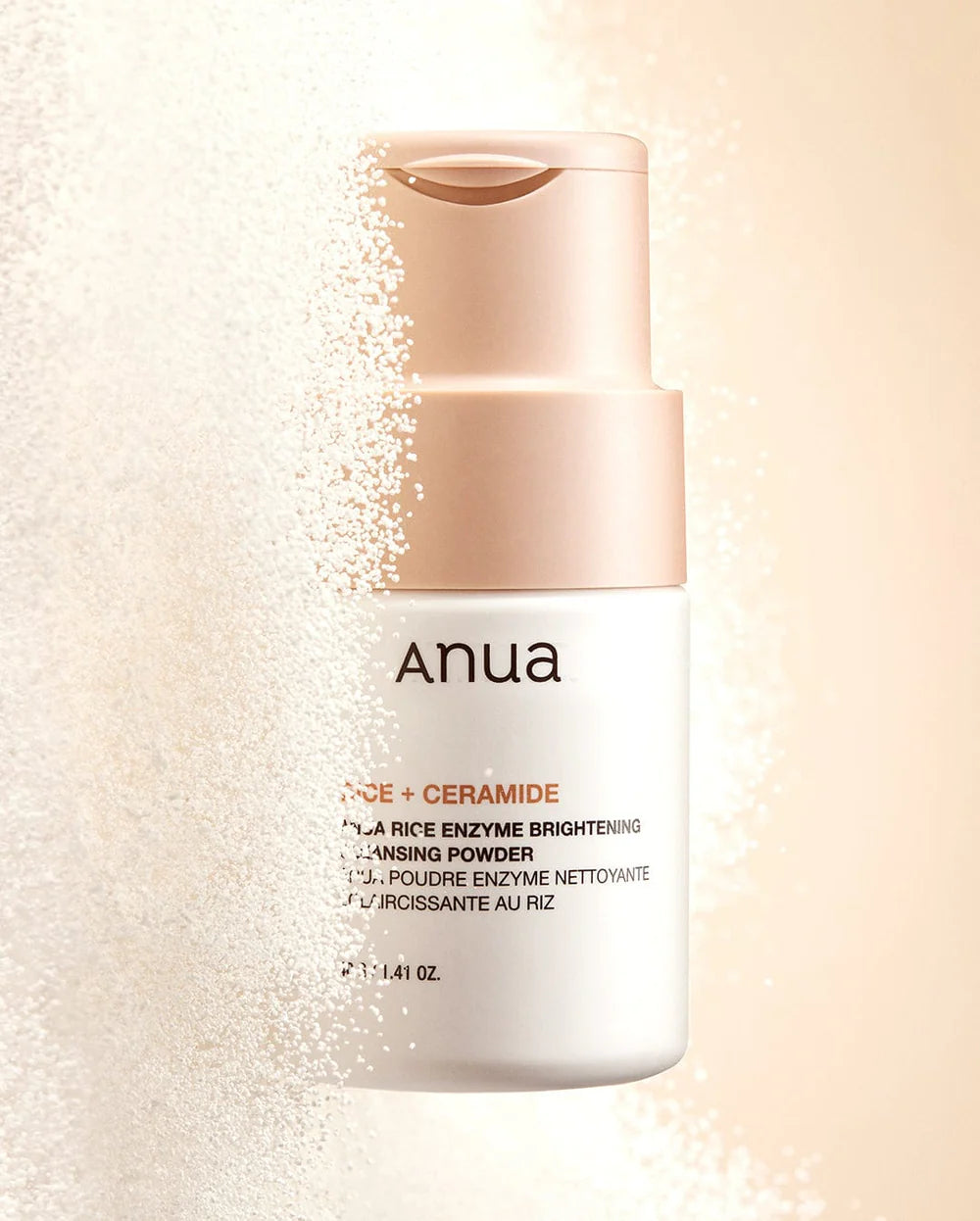 Anua Rice Enzyme Brightening Cleansing Powder Limpiador facial en polvo 40g