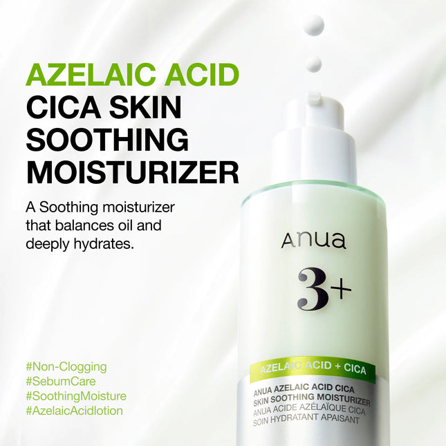 Anua - Acido Azelaico  CICA Skin Soothing Moisturizer 100ml