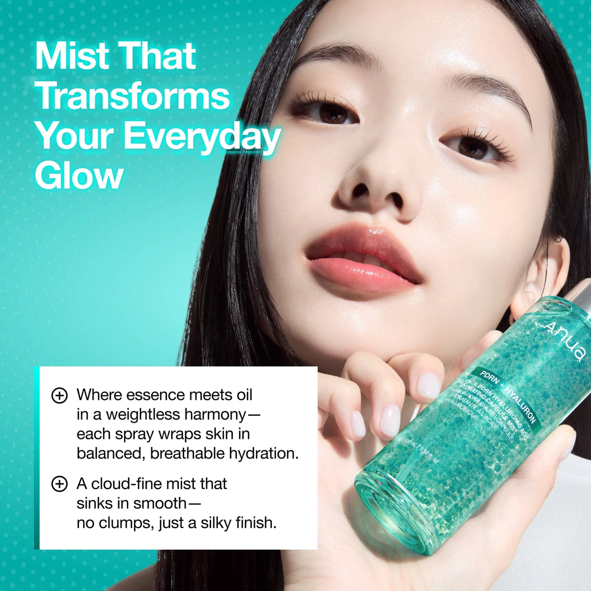 Anua PDRN Hyaluronic Acid Hydrating Capsule Mist