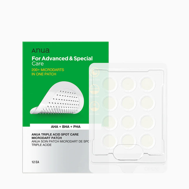 Anua Triple Acid Spot Care Microdart Patch 12 patches