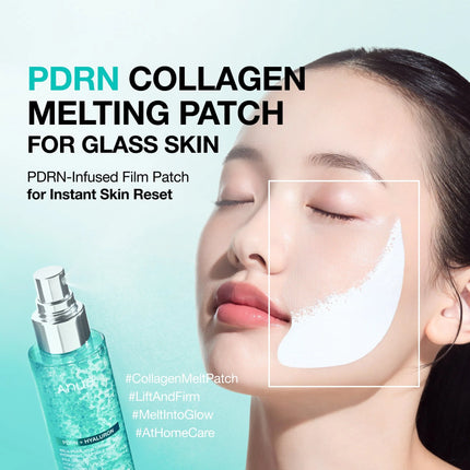 ANUA PDRN Collagen Melting Patch for Glass Skin – Parches de Colágeno y PDRN para Líneas de Expresión