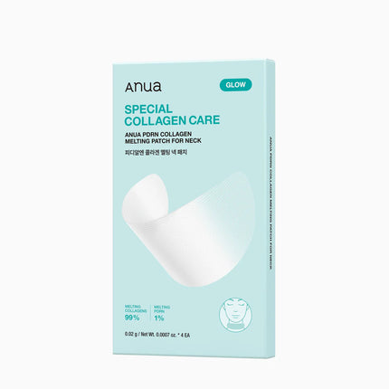 ANUA PDRN Collagen Melting Patch for Glass Skin – Parches de Colágeno y PDRN para Líneas de Expresión