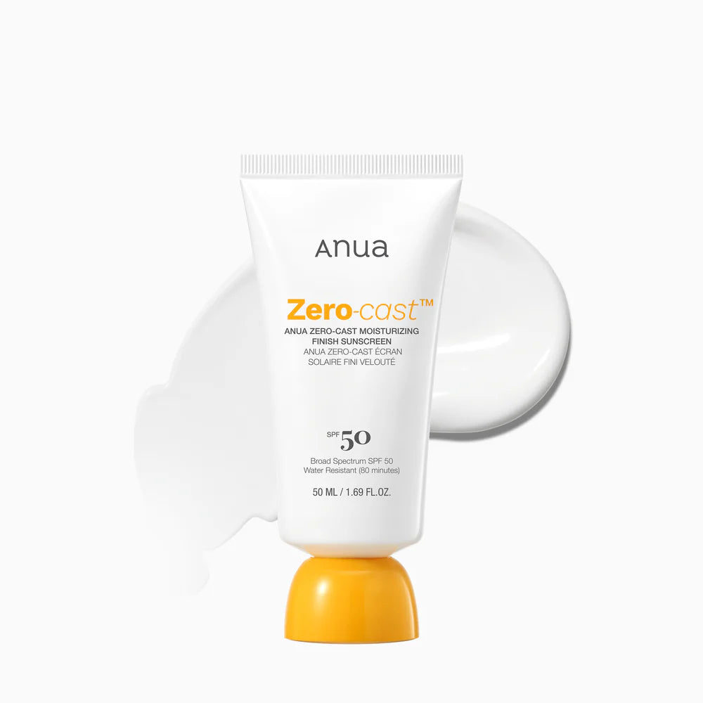 Anua Zero-cast Moisturizing Finish Sunscreen 50spf 50ml