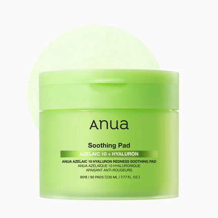 Anua - Azelaic Acid 10 Hyaluron Redness Soothing Pad 230ml (90EA)