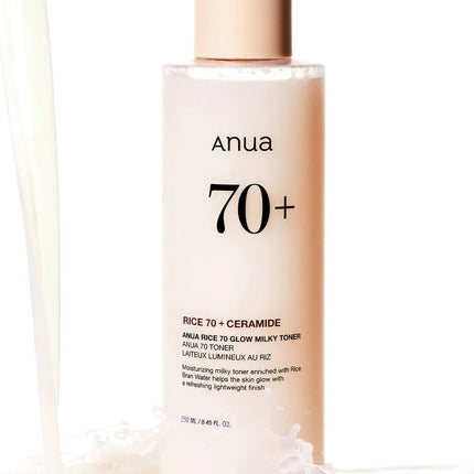 Anua Tonico iluminador Rice 70 Glow Milky Toner 250ml