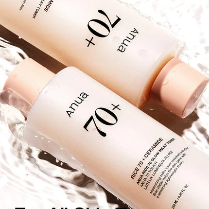 Anua Tonico iluminador Rice 70 Glow Milky Toner 250ml
