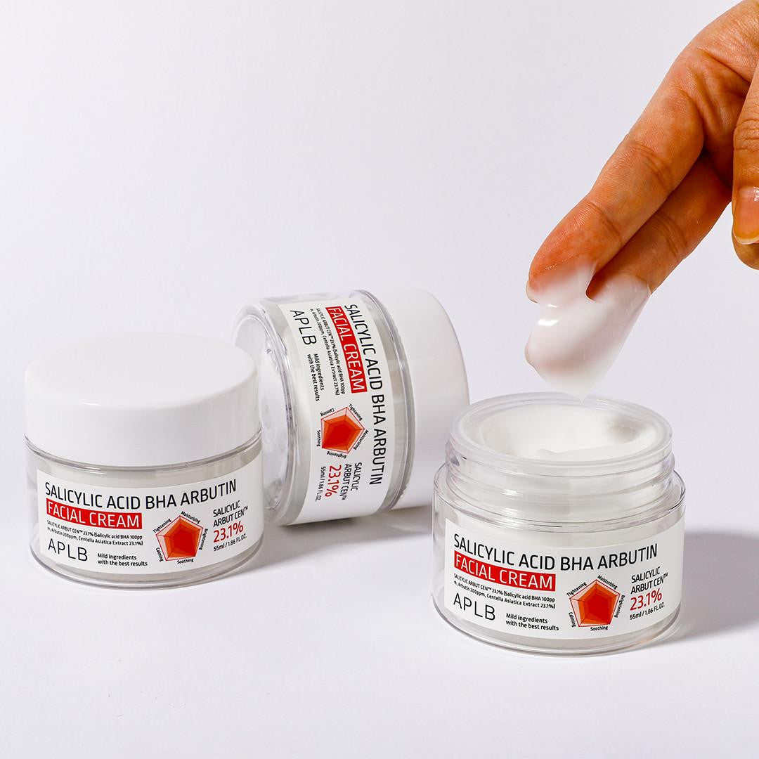 APLB Salicylic Acid BHA Arbutin Facial Cream – SALICYLIC ARBUT CEN™ 23.1% 55 ml