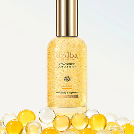 d'alba Vita Toning Capsule Serum 100ml