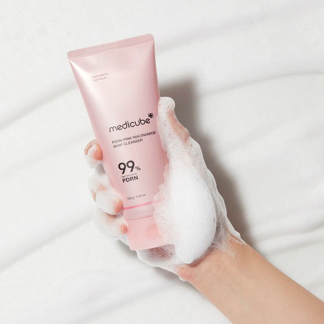Medicube PDRN Pink Niacinamide Whip Cleanser 120g