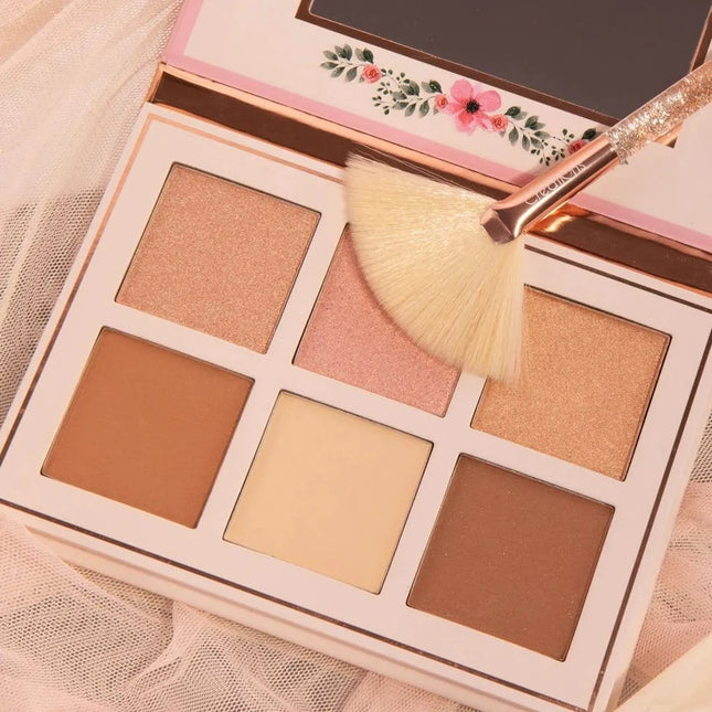 Beauty Creations - Set De Rubores Floral Bloom- Iluminador y contorno