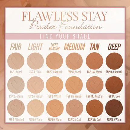 Beauty Creations Base en Polvo Flawless Stay