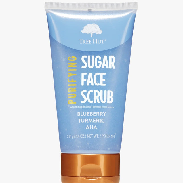 Tree Hut Exfoliante facial purificante de arándanos y cúrcuma