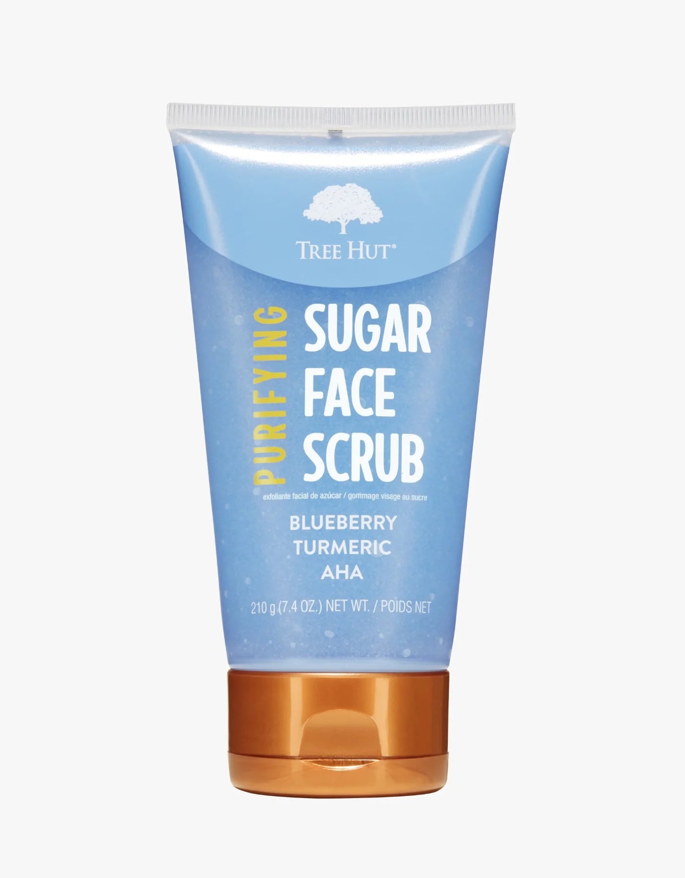 Tree Hut Exfoliante facial purificante de arándanos y cúrcuma