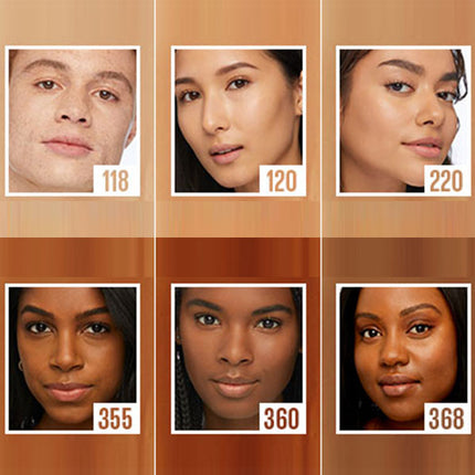 Maybelline Fit Me Crema hidratante tintada, cobertura natural, maquillaje facial