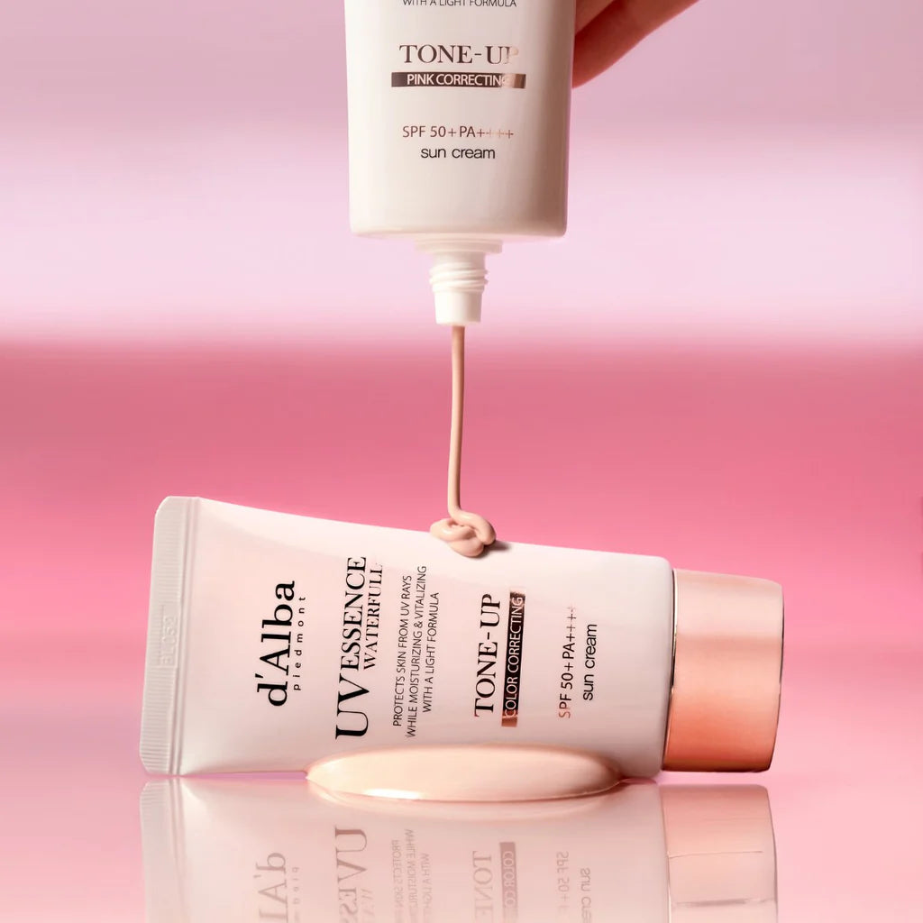 d'Alba Protector solar Tone Up Waterfull SPF50+