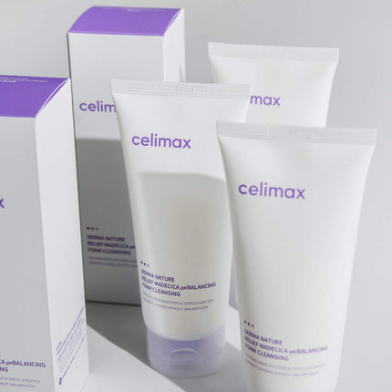 celimax Derma Nature Relief Madecica pH Balancing Foam Cleansing 150ml