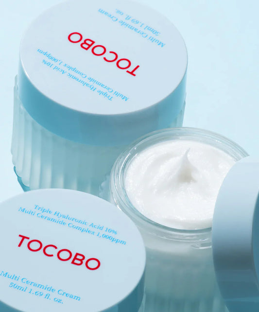 TOCOBO Multi Ceramide Cream, Crema hidratante de ácido hialurónico