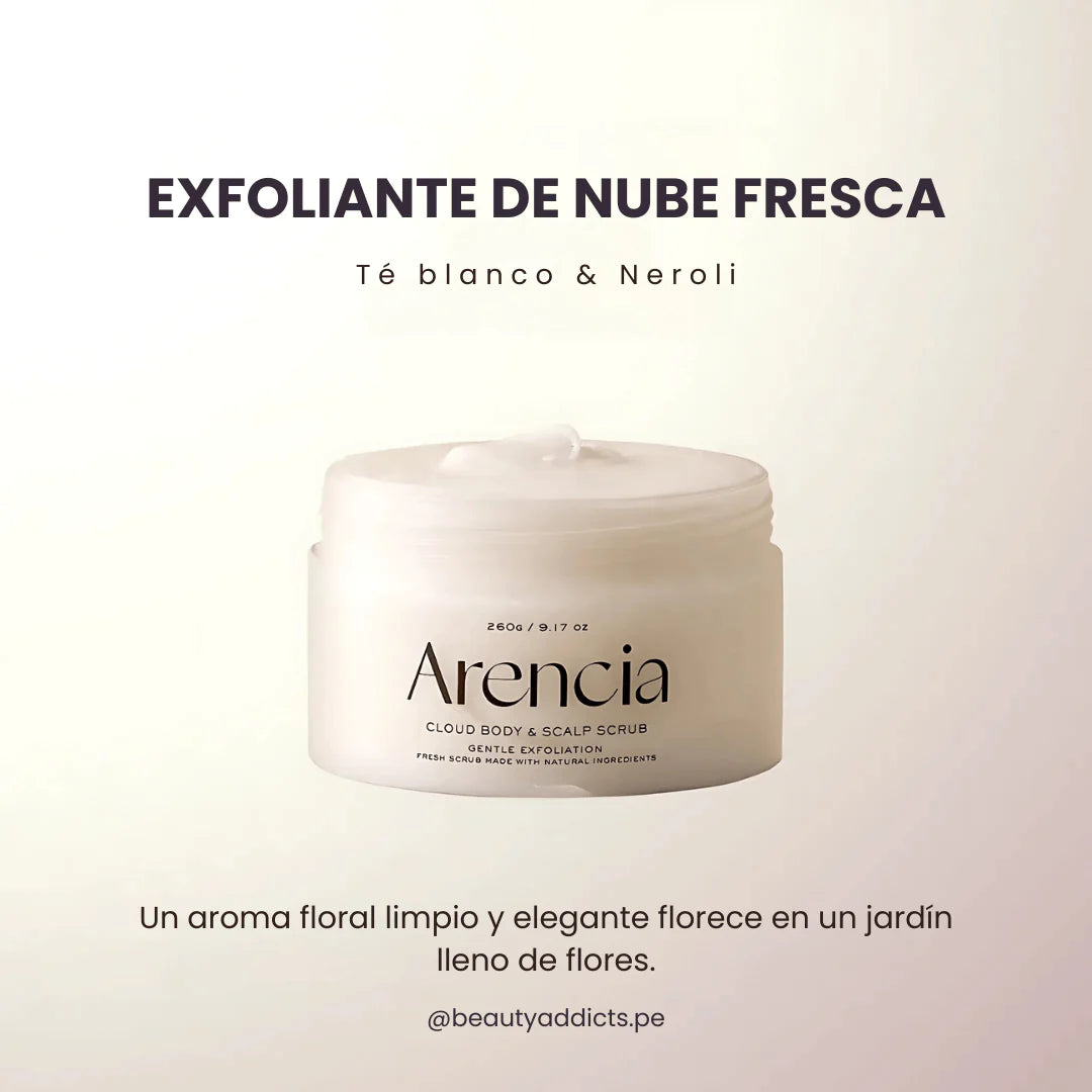 Arencia Fresh Cloud Sea Salt Body & Scalp Scrub
