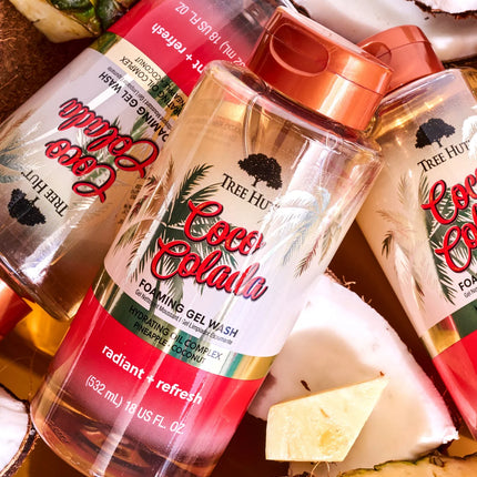 Tree Hut Foaming Gel Wash Coco Colada