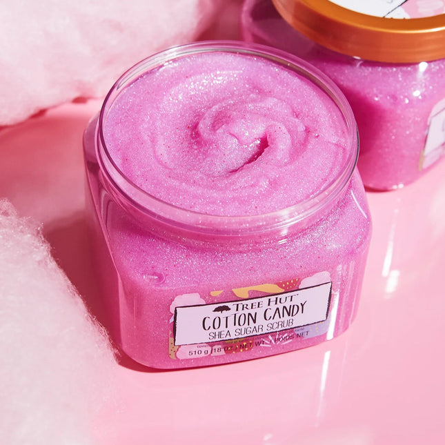 Tree Hut Exfoliante Cotton Candy con karité