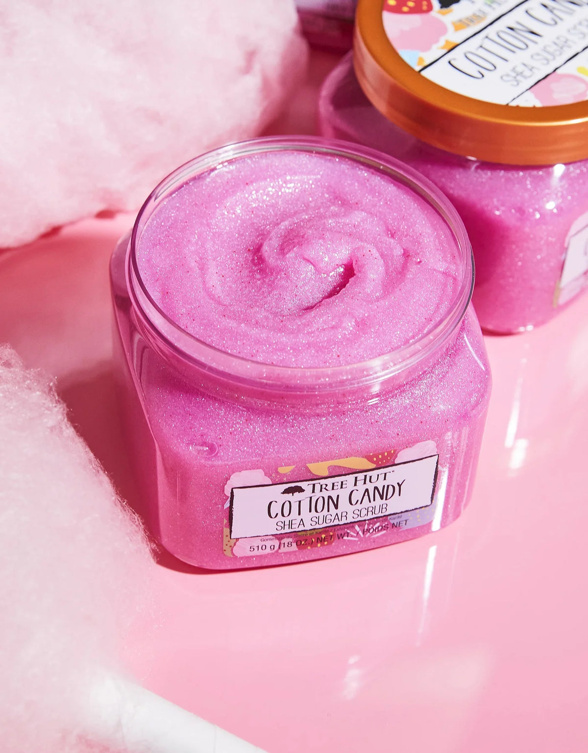 Tree Hut Exfoliante Cotton Candy con karité 510g