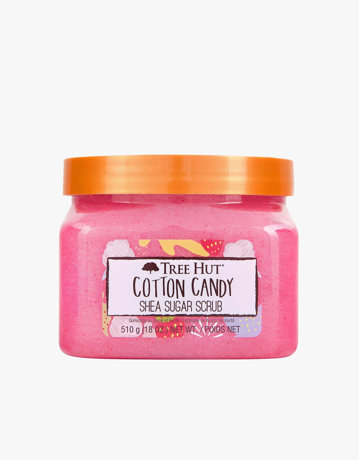 Tree Hut Exfoliante Cotton Candy con karité 510g
