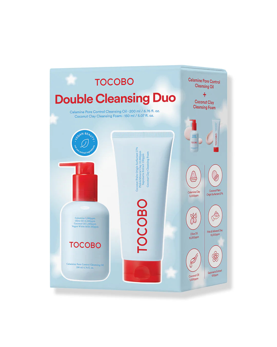 Tocobo Double Cleansing Duo 200ml+150ml