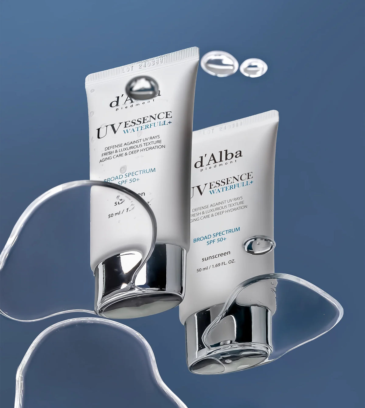 d’Alba Waterfull Essence Sun Cream SPF50+ PA++++ – 50 ml