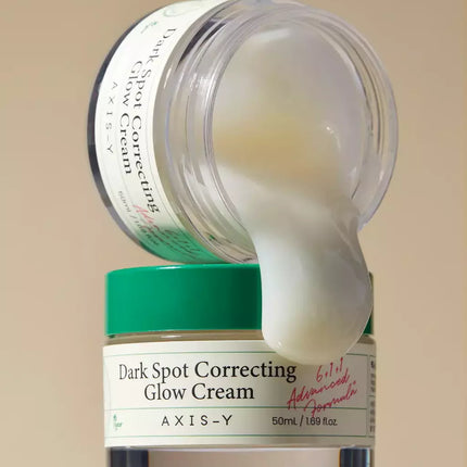 AXIS-Y Dark Spot Correcting Glow Cream 50ml con 2% de alfa-arbutina, 5% niacinamida