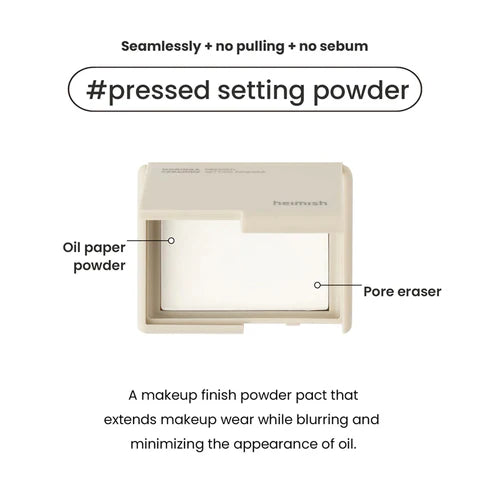 Heimish Moringa Ceramide Pressed Setting Powder 5ml