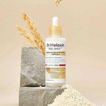 Dr. Melaxin - Peel Shot Exfoliating White Rice Ampoule - 80ml