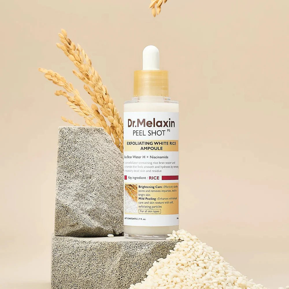 Dr. Melaxin - Peel Shot Exfoliating White Rice Ampoule - 80ml