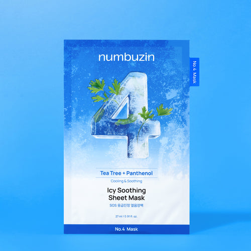 numbuzin No.4 Icy Soothing Sheet Mask (5u)