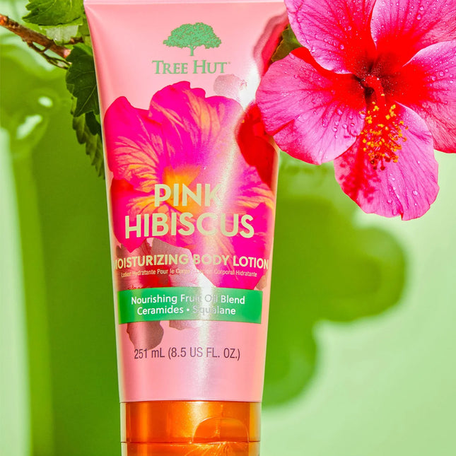 Pink Hibiscus Moisturizing Body Lotion Tree Hut 251ml