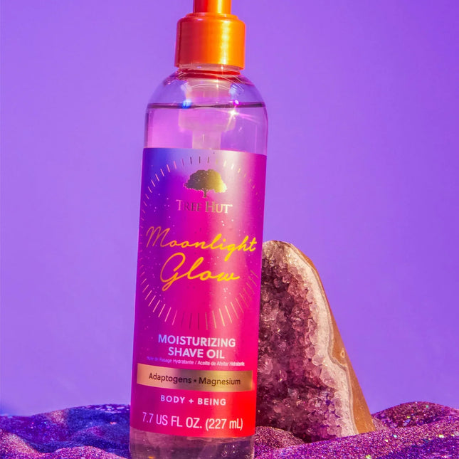 Tree Hut Moonlight Glow Moisturizing Shave Oil – Aceite Hidratante para Afeitado 227 ml