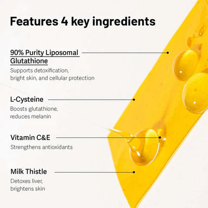 ESTHER FORMULA Lyuh Esther Liposome Glutathione Direct Ultra X -325mg x 30 films