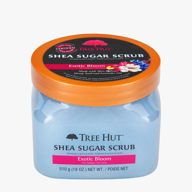 Tree Hut Exfoliante de azúcar y karité de Exoctic Bloom