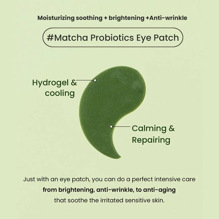 heimish Matcha Biome Hydrogel Eye Patch 60pcs