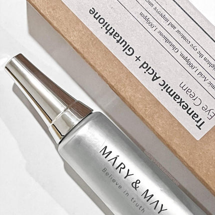 Mary&May Crema de ojos con ácido tranexámico + glutatión 30g