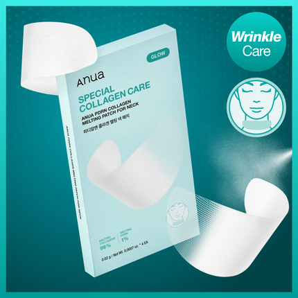ANUA PDRN Collagen Melting Patch for Glass Skin – Parches de Colágeno y PDRN para Líneas de Expresión