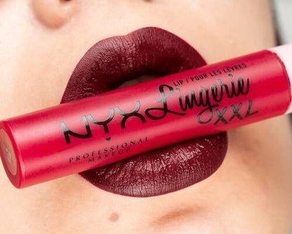 NYX Professional Makeup Lip Lingerie XXL Smooth Matte Liquid Lipstick - 16hr Longwear