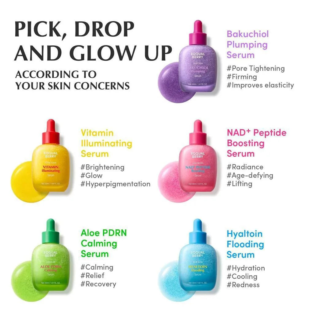 EQQUALBERRY - Serum Minis Discovery Kit - 5x10ml