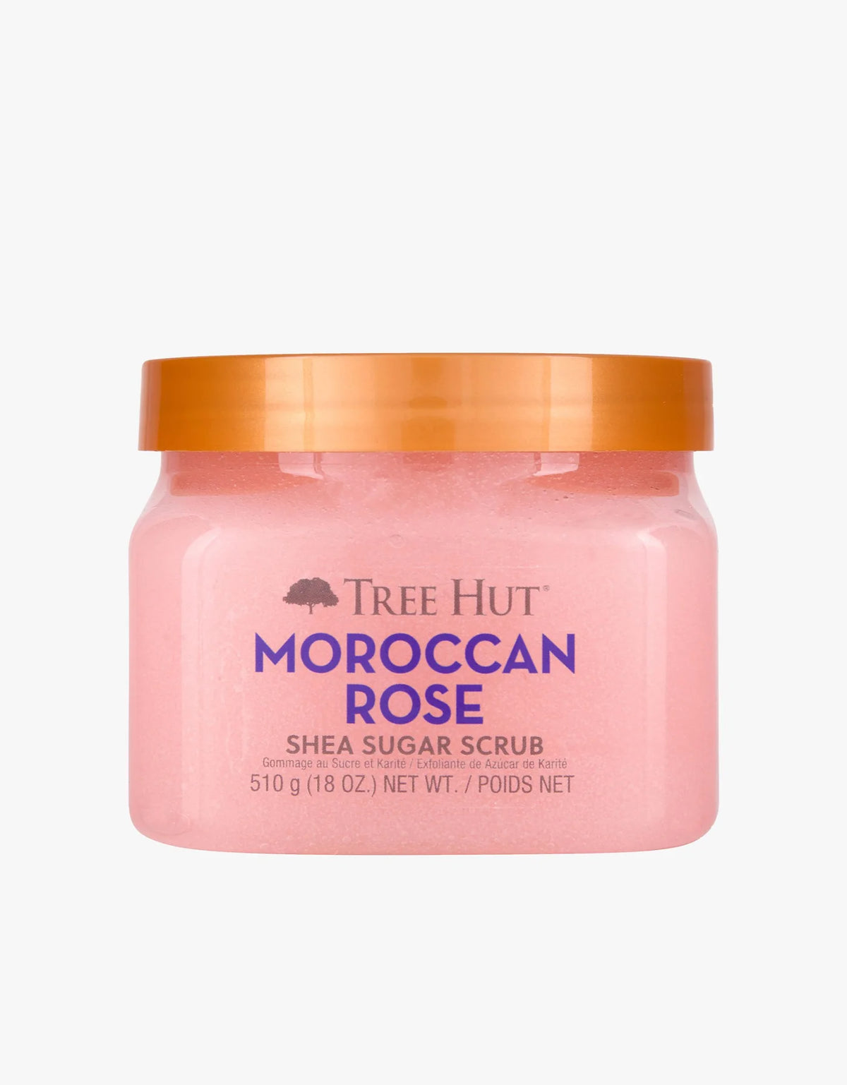 Tree Hut Exfoliante de azúcar y Moroccan Rose 510g