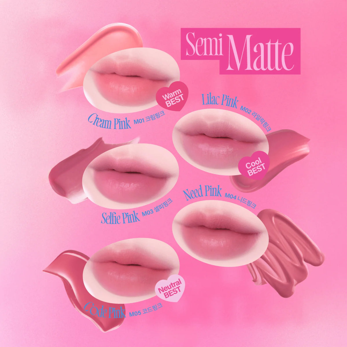 fwee - Pink Obsession Stay-Fit Lip Tint